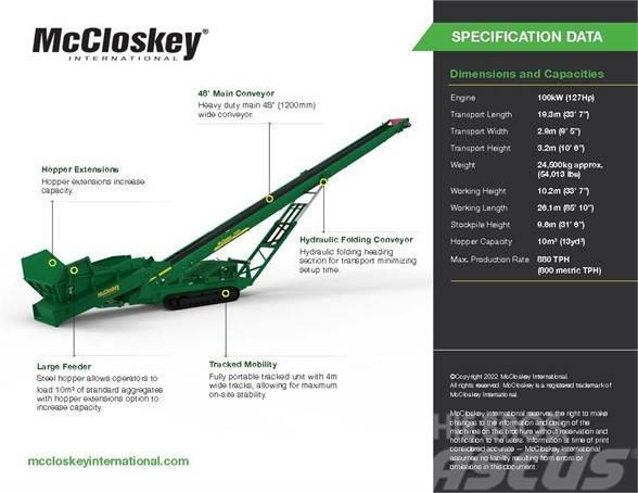 McCloskey RF80 Transportoare