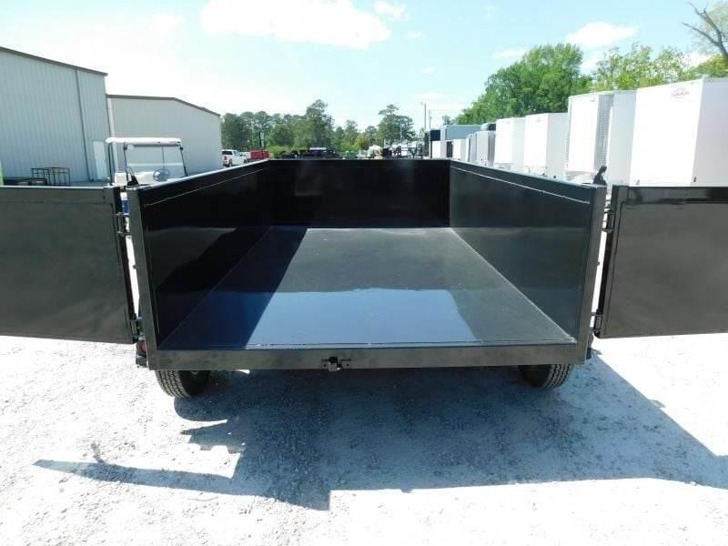  Covered Wagon Trailers 6x10 Dump with Tarp Remorci basculante