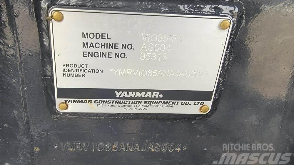 Yanmar VIO35 Excavatoare pe senile