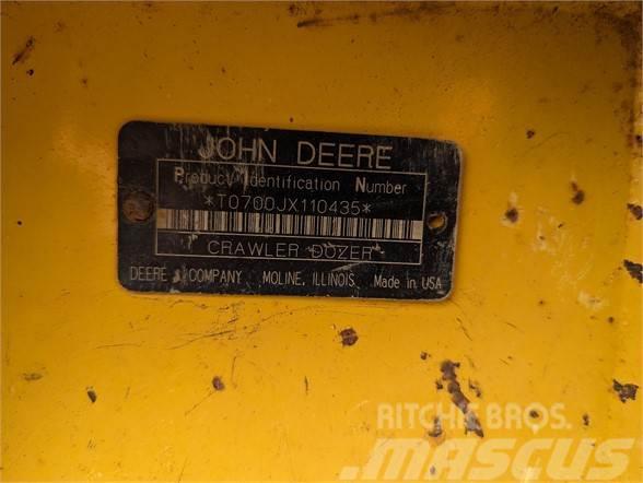John Deere 700J LT Buldozere pe senile