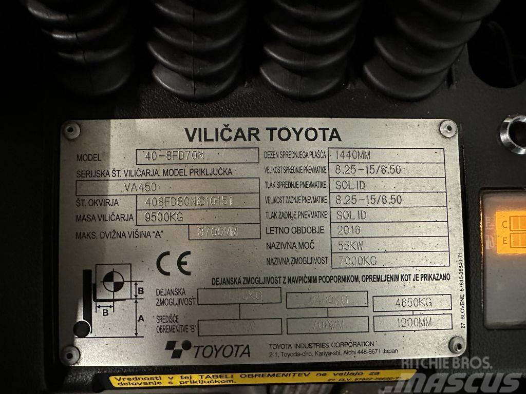 Toyota 40-8 FD 70 N Stivuitor diesel