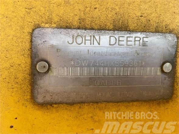 John Deere 744H Incarcator pe pneuri