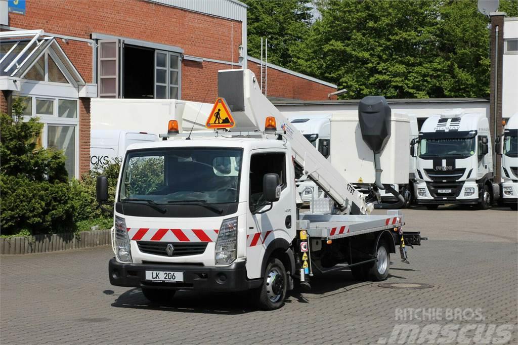 Renault Maxity Bühne GSR 18m 2 Per.Korb HU+AU+UVV Neu Platforme aeriene montate pe camion
