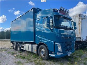 Volvo Fh 540 truck w/ hydraulic roof and side opening WA
