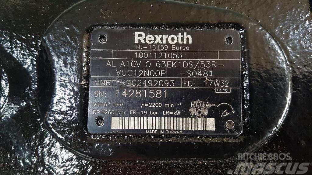 JLG 3006-Rexroth AL A10VO63EK1DS/53R-Load sensing pump Hidraulice