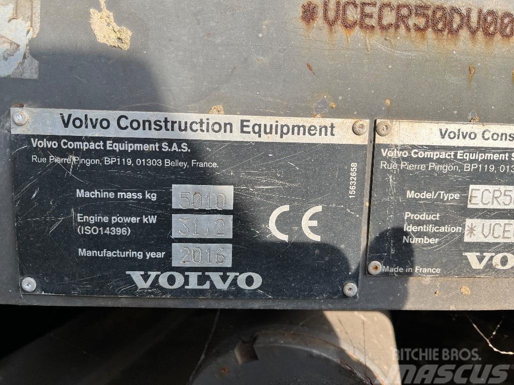 Volvo ECR 50 D Mini excavatoare < 7t
