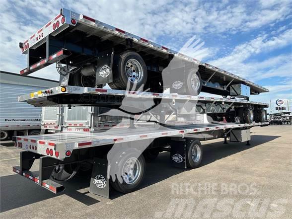 Utility 4000AE 53' CAL LEGAL COMBO FLATBED, COIL PACKAGE, Flatbed/Dropside semi-trailers