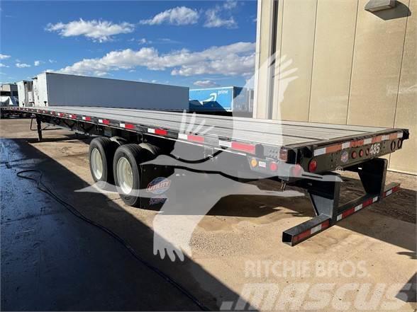 Utility 53' CAL LEGAL STEEL FLATBED, SPRING RIDE W SLIDER, Flatbed/Dropside semi-trailers