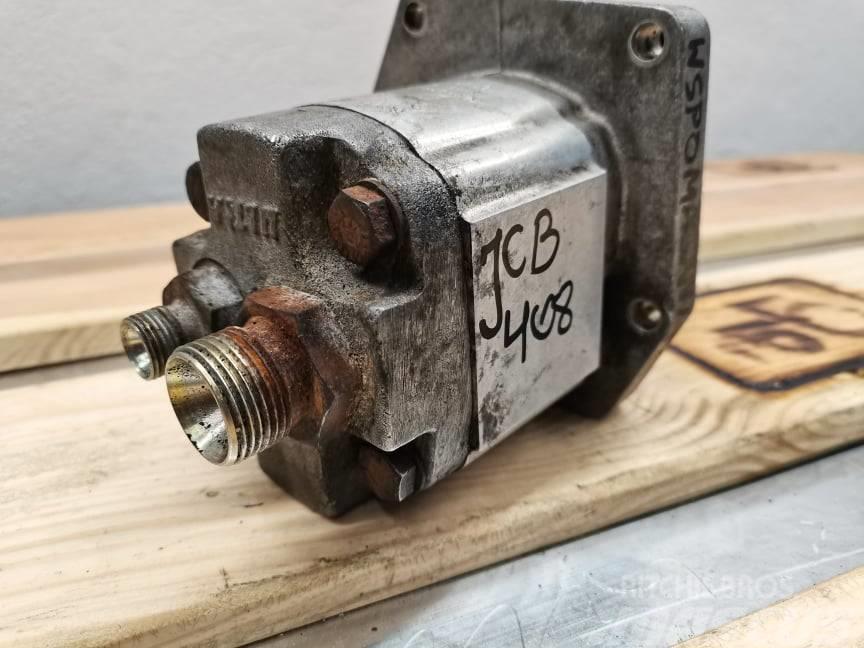 JCB 408 ZX {Ultra} hydraulic pump Transmisie