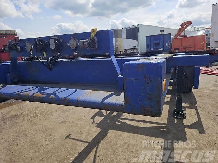  MKF Metallbau 20 FT Container chassis | steel susp Camion cu semi-remorca cu incarcator
