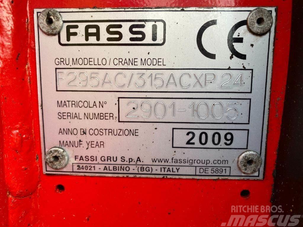 Fassi F315 A.24 + REMOTE + 4X OUTRIGGER F315ACXP.24 Macarale de încarcat