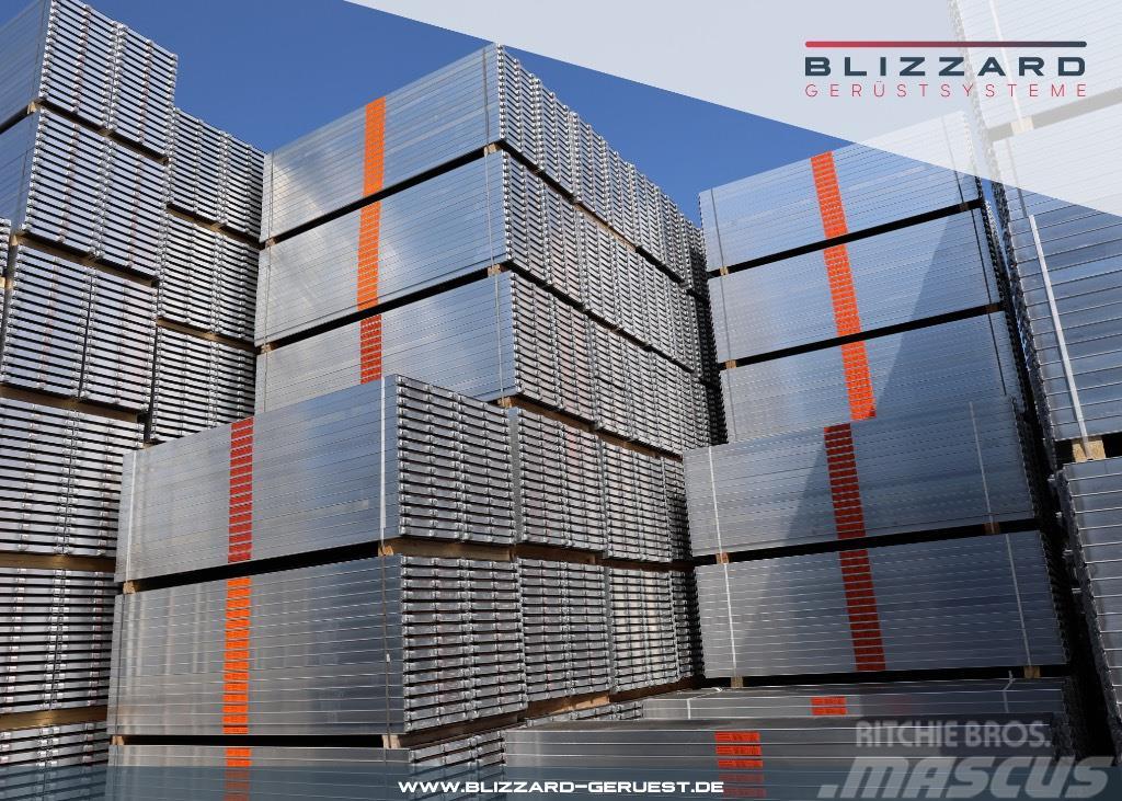  245,17 m² Fassadengerüst aus Alu Neu Blizzard S70 Schele