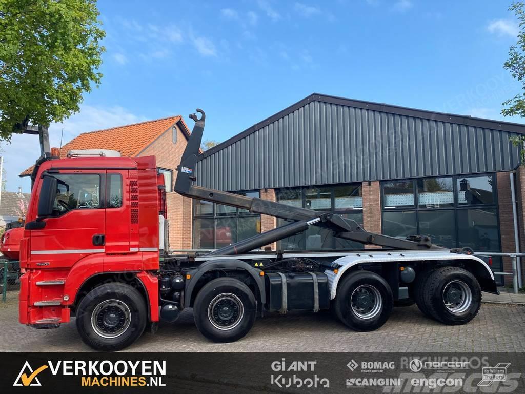 MAN TGS 43.440 8x4 Euro6 VDL-S 30T-6300 Haakarm Camion cadru container