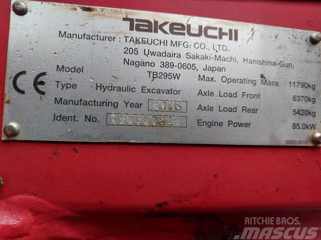 Takeuchi TB295W Excavatoare cu roti