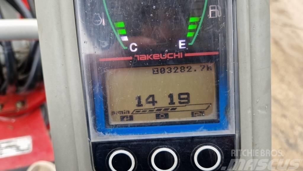 Takeuchi TB225 - POWERTILT - 3X BUCKETS - 2019 YEAR Mini excavatoare < 7t