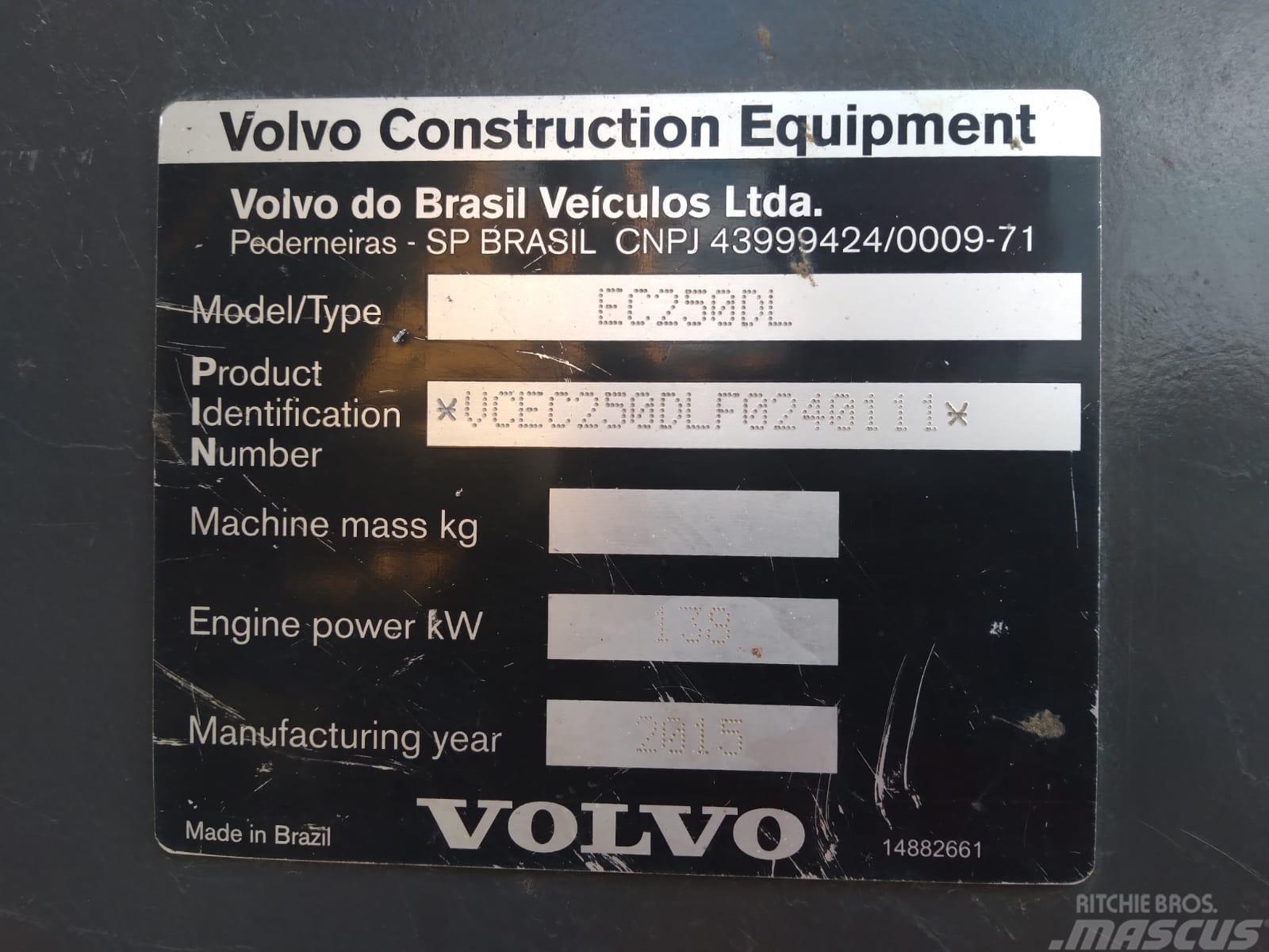 Volvo EC 250 D L Excavatoare pe senile