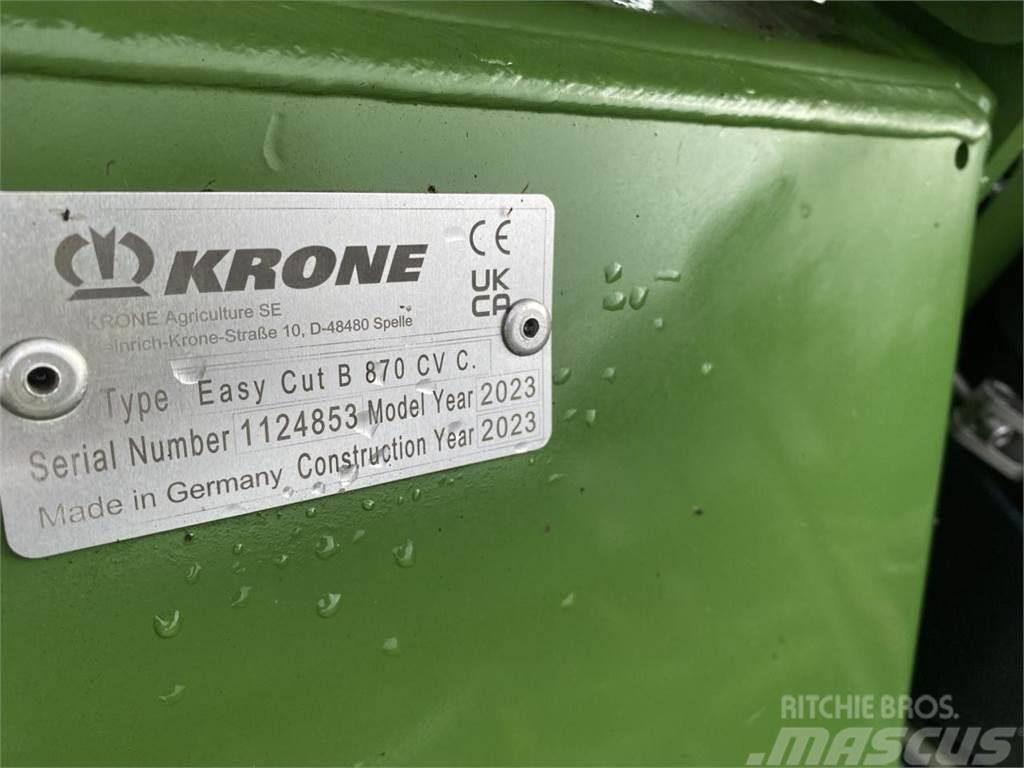 Krone EC B 870 CV Collect Cositoare de iarba