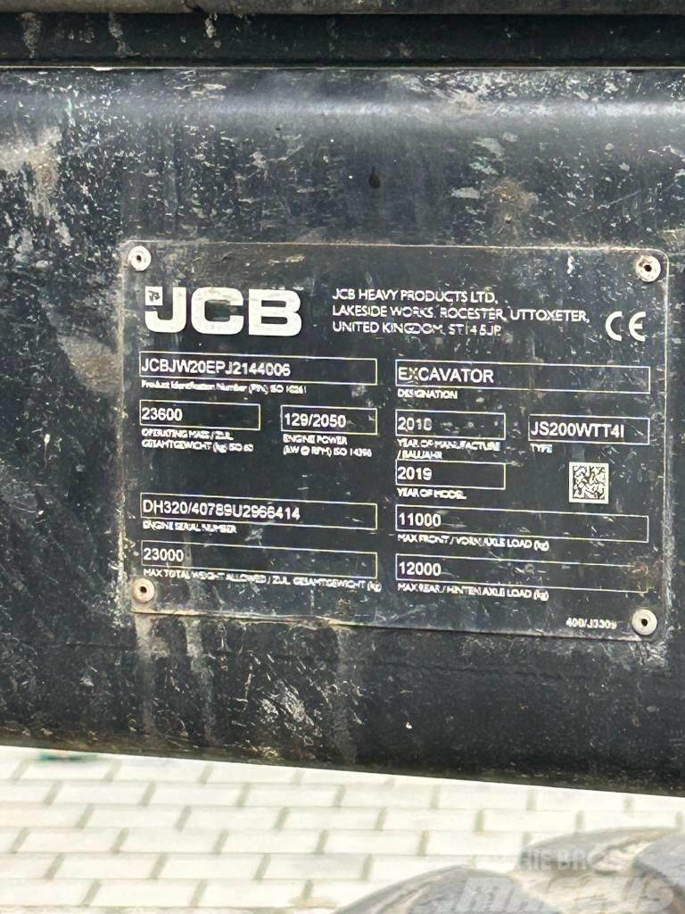 JCB JS 200 W Excavatoare cu roti