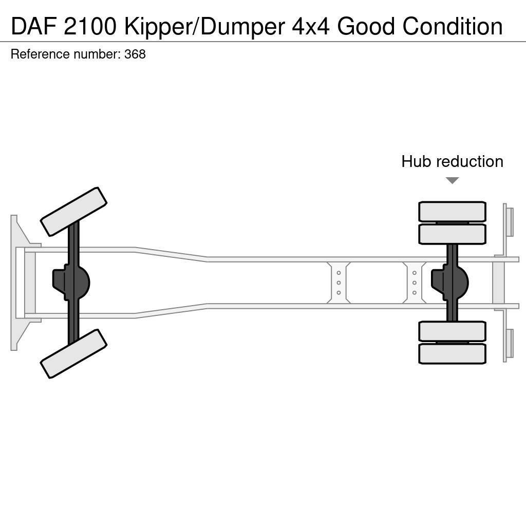 DAF 2100 Kipper/Dumper 4x4 Good Condition Autobasculanta