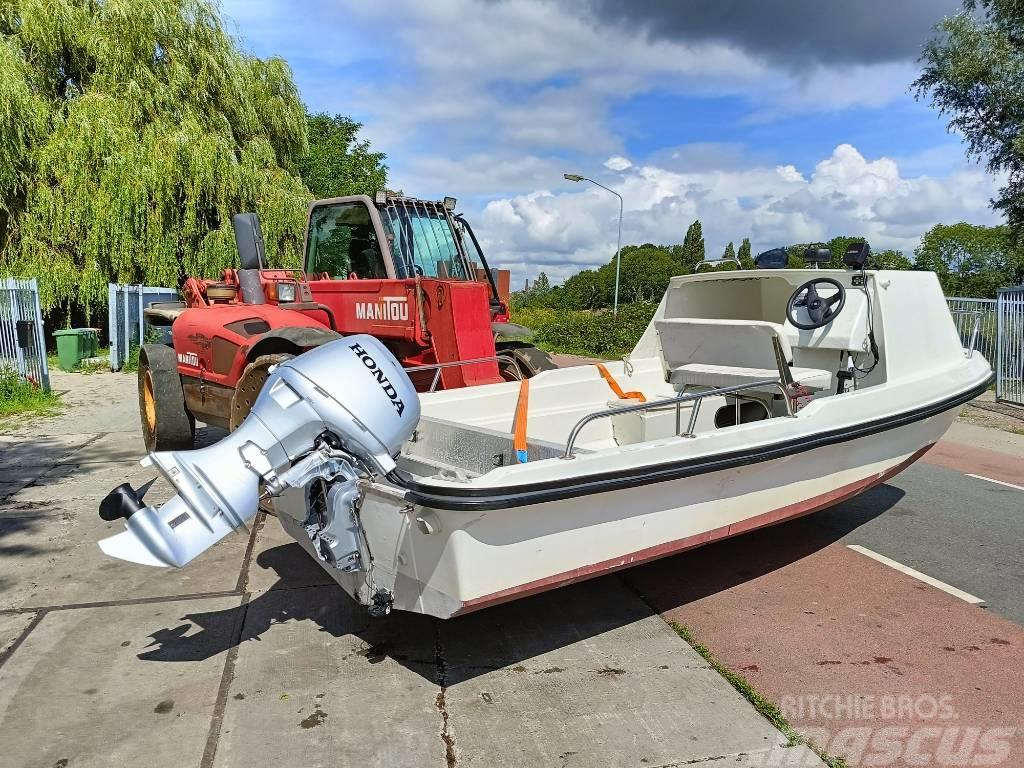  dell quay dory 17' boot boat vis + honda BF50 moto Alte echipamente pentru tratarea terenului