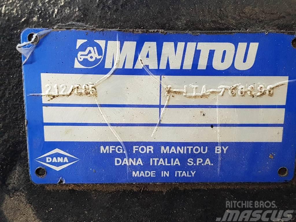 Manitou MLT1040-Spicer Dana 212/C85-Axle/Achse/As Axe