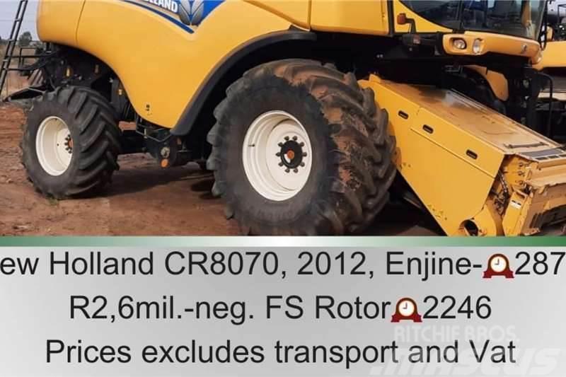New Holland CR 8070 - 2246 rotor hours Altele