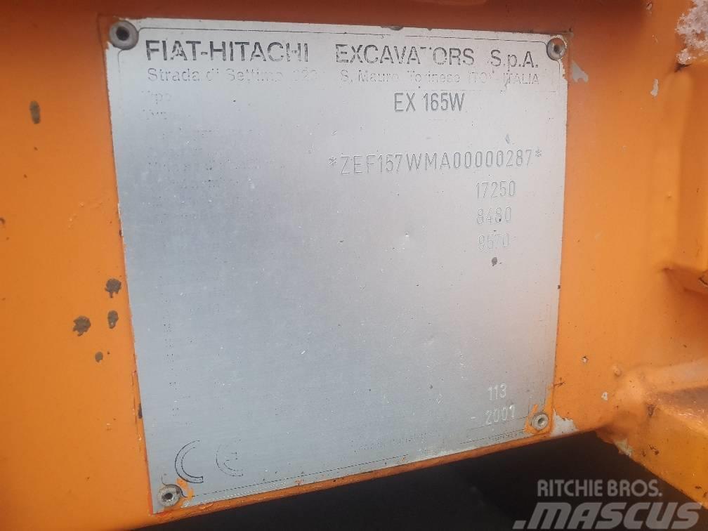 Fiat-Hitachi EX 165 W Excavatoare cu roti