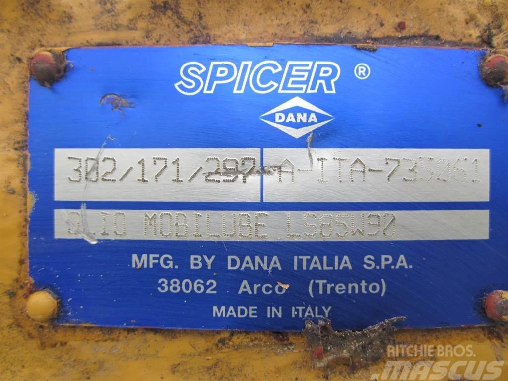 Spicer Dana 302/171/297 - Axle/Achse/As Axe