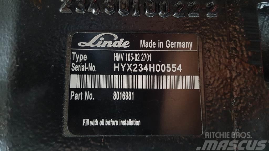 Linde HMV105-02 - Atlas 75S - Drive motor/Fahrmotor Hidraulice