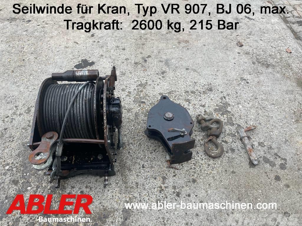  Seilwinde für LKW-Kran VR 907 Macarale de încarcat