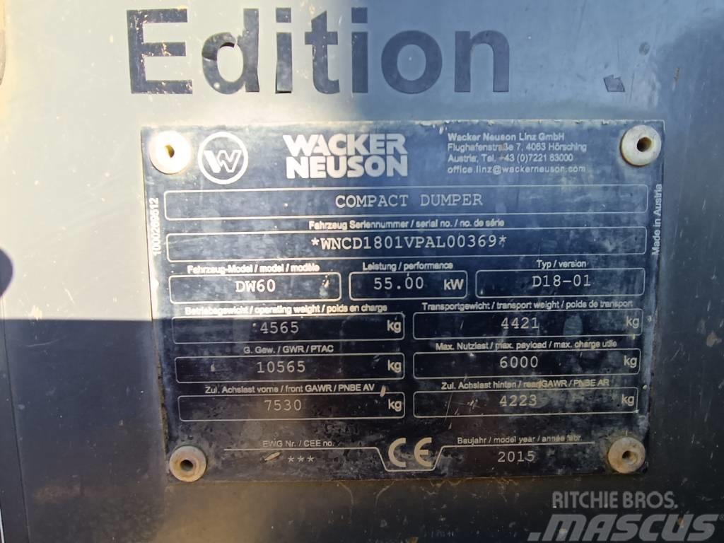 Wacker Neuson DW 60 Minitractor de teren
