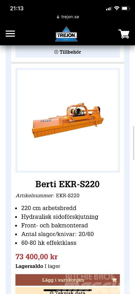 Berti Ekr-s 220 Slaghack Cositoare