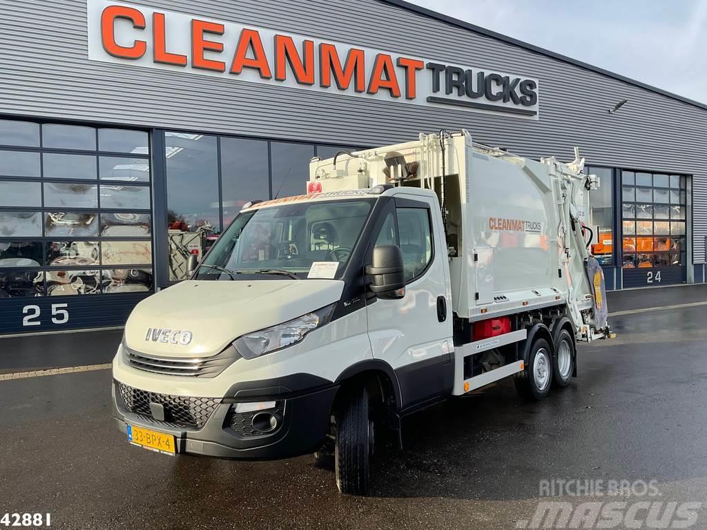 Iveco Daily 100C21 VDK 7m³ + AE weighing systeem Camion de deseuri