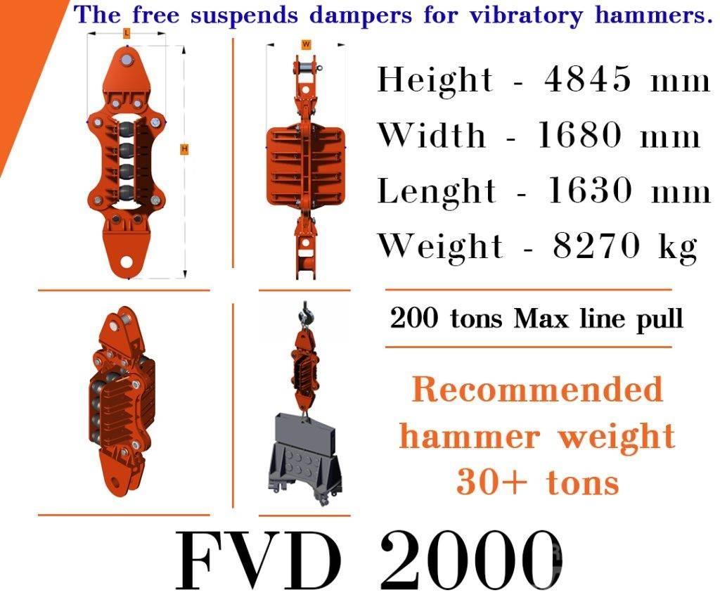  Finaros FVD 2000 Ciocane hidraulice batut piloni