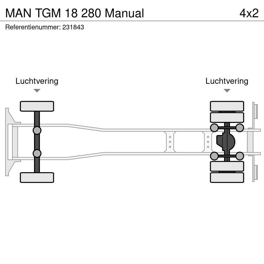 MAN TGM 18 280 Manual Camioane Demontabile