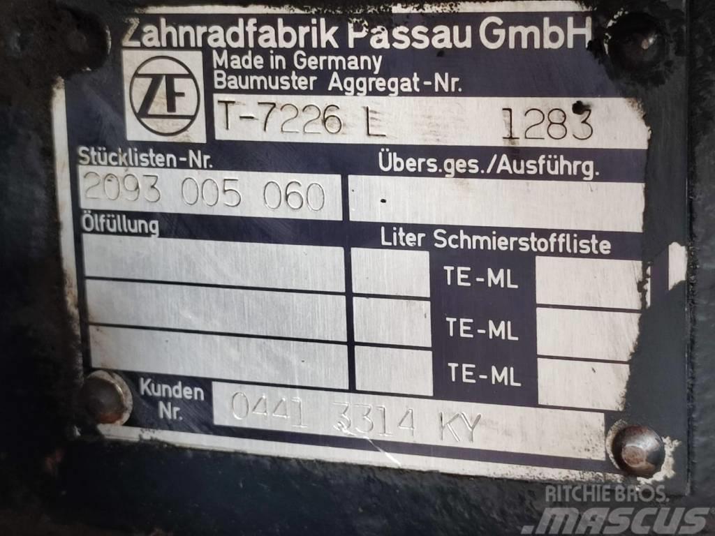 Deutz-Fahr T 7226 L DEUTZ FAHR 6.20 AGROTRON gearbox Transmisie