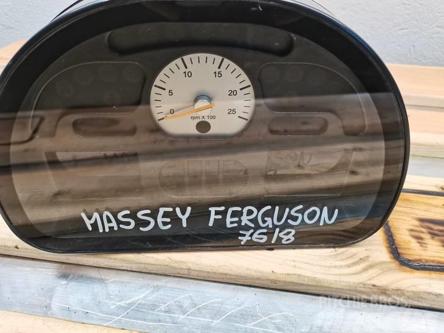 Massey Ferguson 7620 {hour meter A3 4353089 M92} Cabine si interior