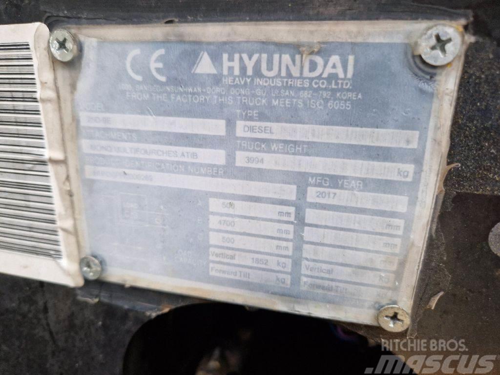 Hyundai 25D-9E Stivuitor diesel