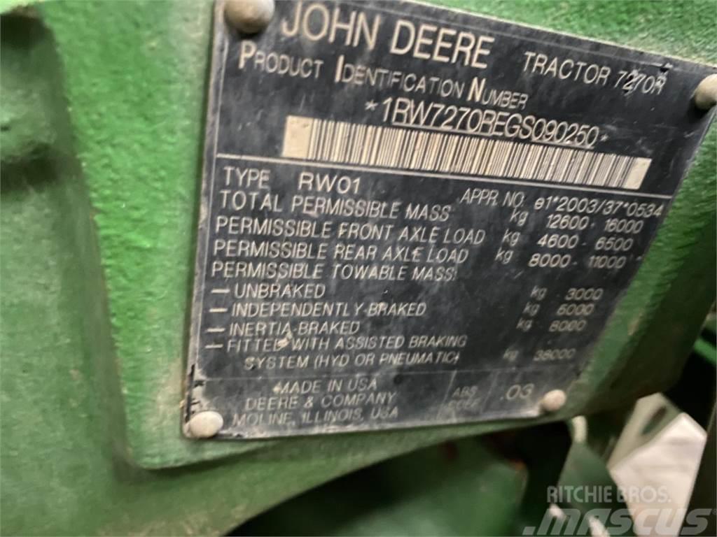 John Deere 7270R Tractoare