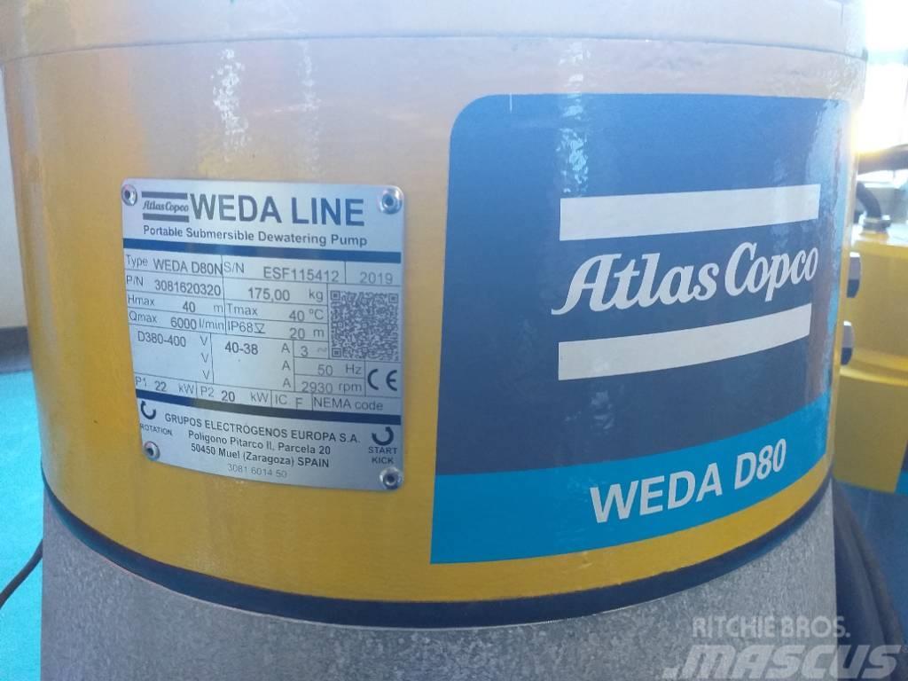 Atlas Copco WEDA D80N Pompa de apa
