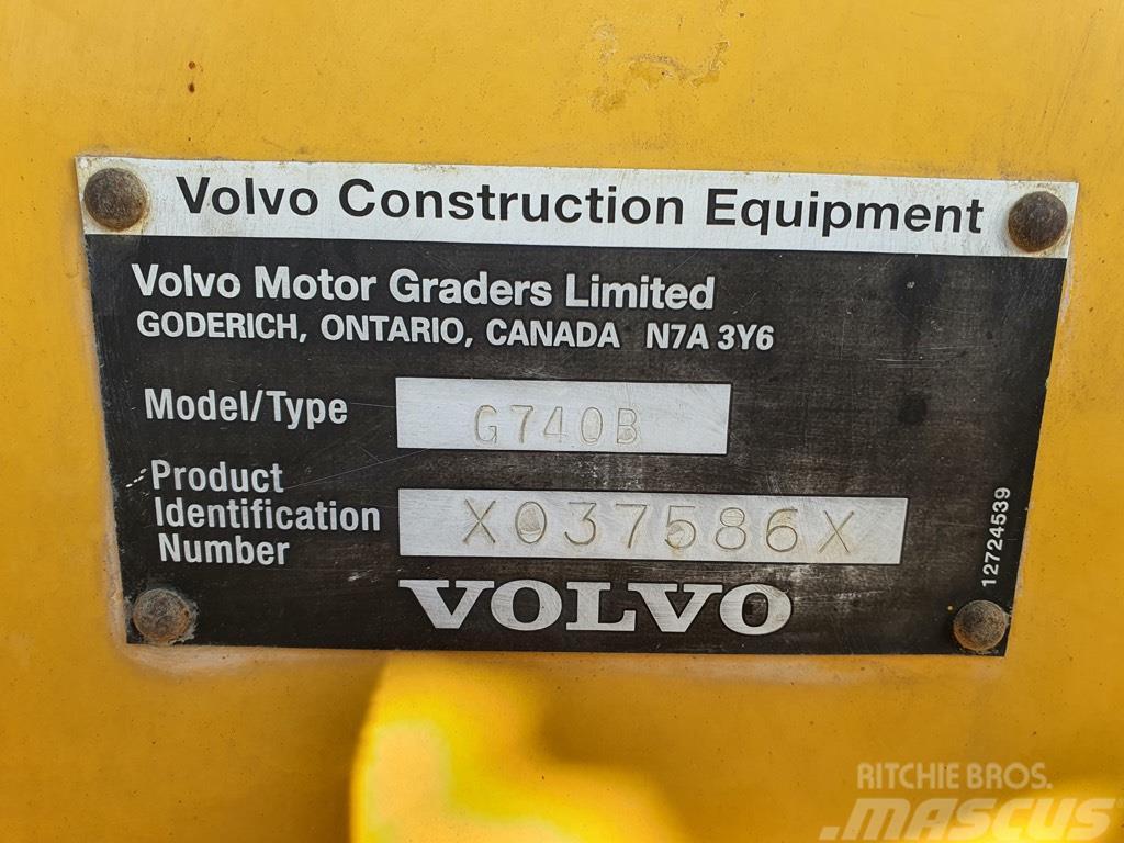 Volvo G 740 B PARTS Gredere