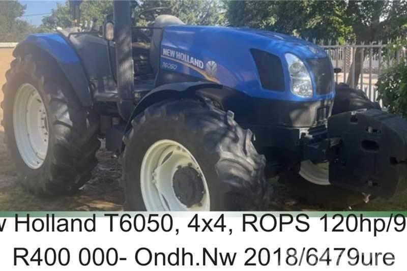 New Holland T6050 - ROPS - 120hp / 93kw Tractoare