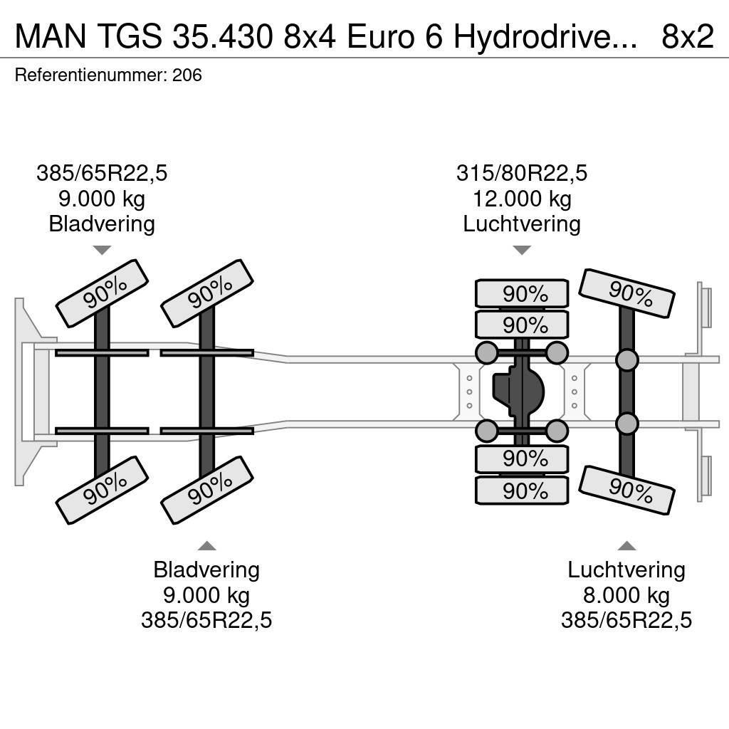 MAN TGS 35.430 8x4 Euro 6 Hydrodrive Tadano HK 40! Macara pentru orice teren