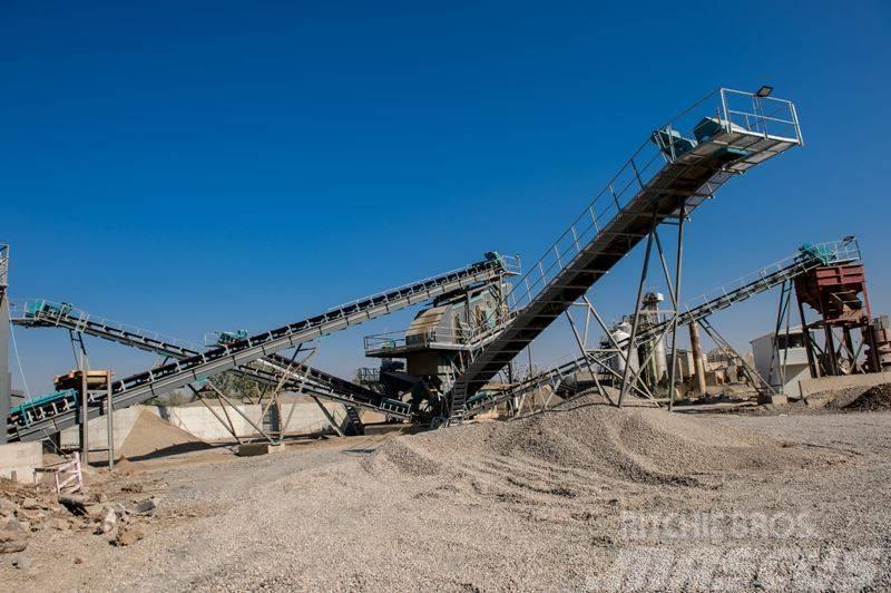 Constmach Stationary Sand Screening and Washing Plant Utilaje speciale pentru agregate