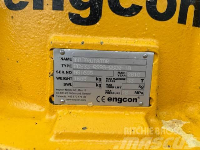 Engcon EC233-QS80-QS80-10, good condition Rotatoare
