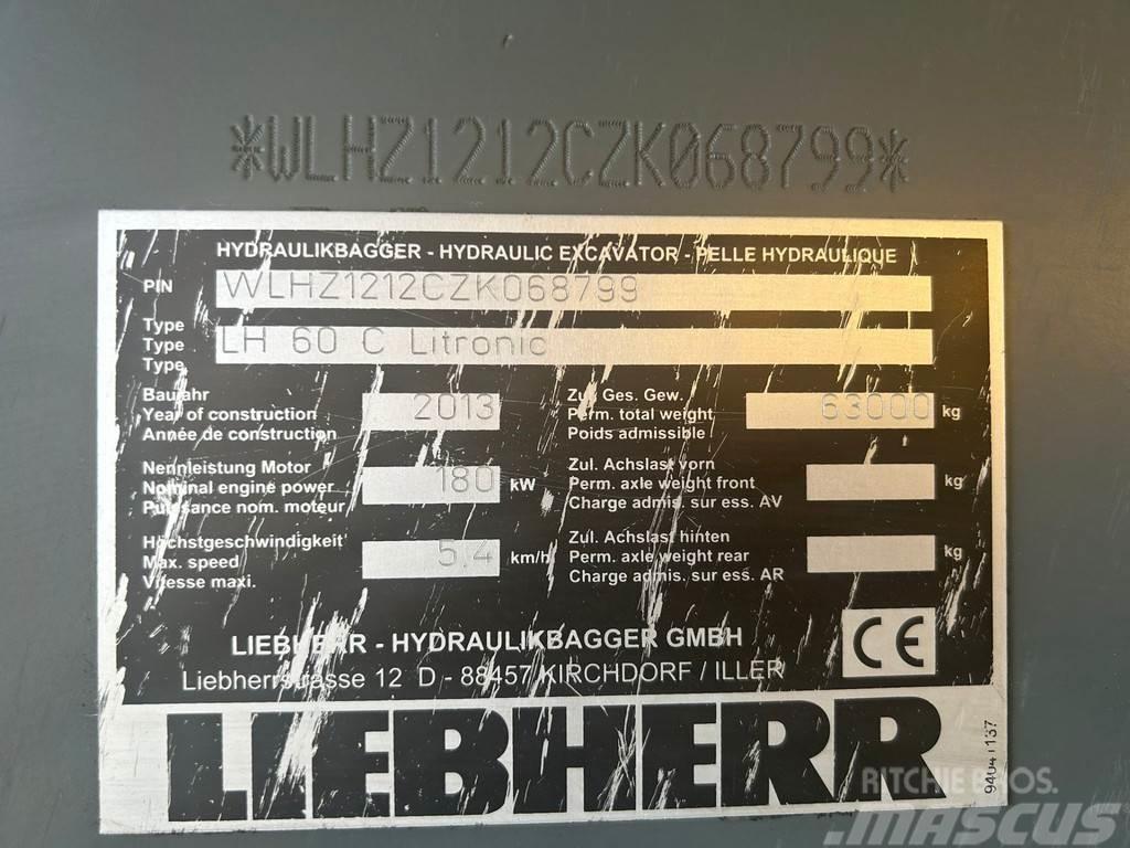 Liebherr LH 60 C Litronic EPA Umschlag bagger Altele