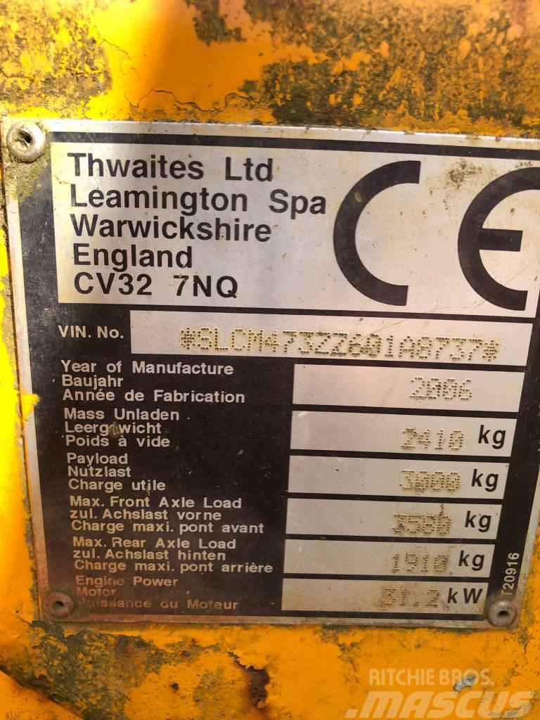 Thwaites 3 ton Minitractor de teren