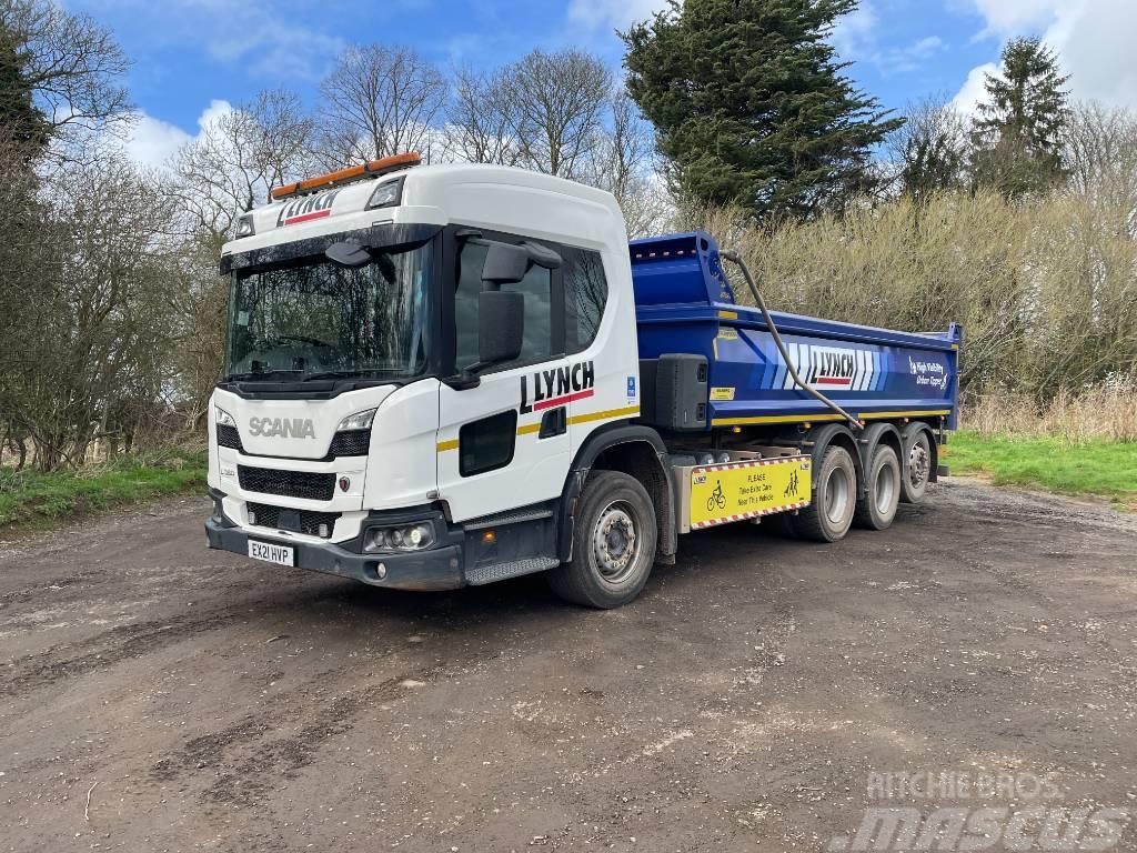 Scania L360 LOW ENTRY TIPPER LORRY Autobasculanta