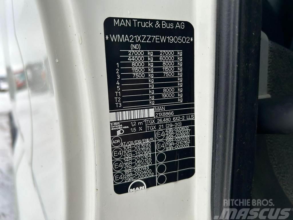 MAN TGX 26.480 6x2 ADR / RETARDER / PTO Autotractoare