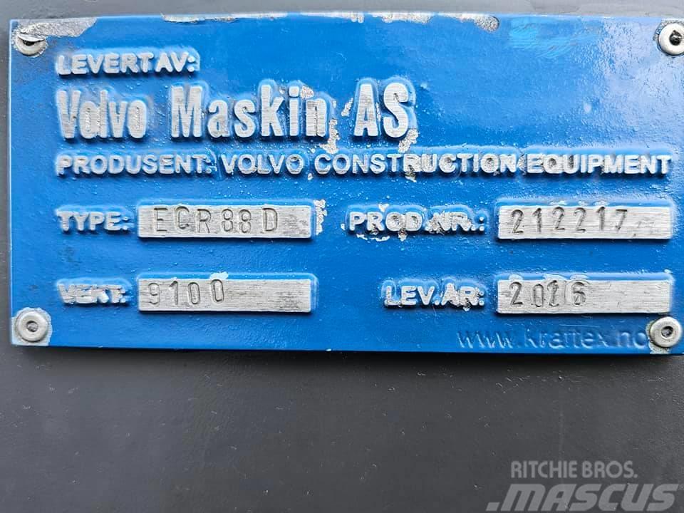 Volvo ECR 88 D Mini excavatoare < 7t